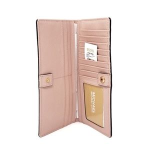 Michael Kors Bags - Michael Kors Pink Tri Fold Wallet Michael Kors Bags - Michael Kors Pink Tri Fold Wallet